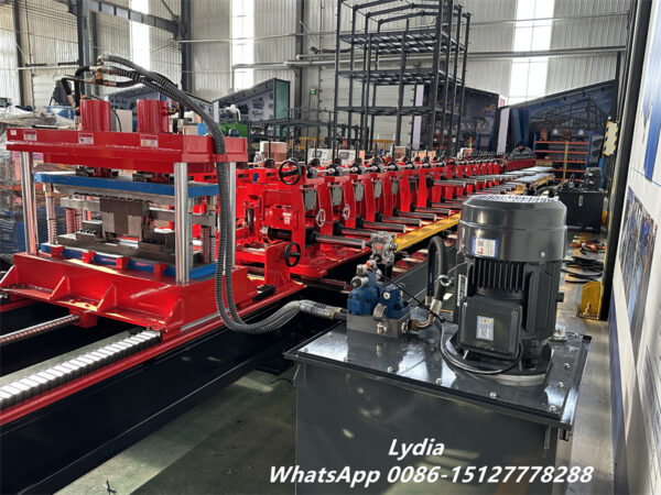 Cable Tray04 Cable tray roll forming machine production line for industrial cable tray manufacturing