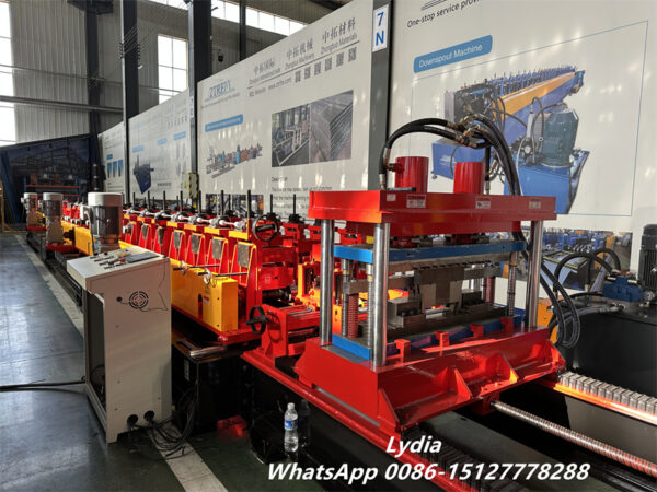 Cable Tray05 Extra-wide cable tray roll forming machine with 16 forming stations