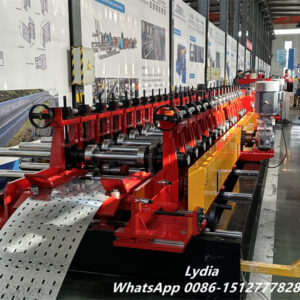 Cable Tray10 Heavy-duty decoiler and flattening unit for cable tray roll forming machine
