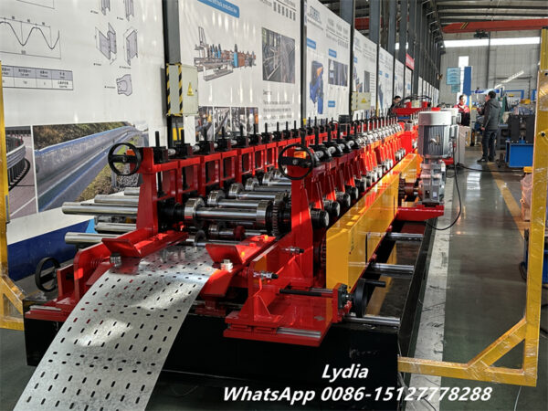 Cable Tray10 Heavy-duty decoiler and flattening unit for cable tray roll forming machine