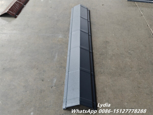 Double Ridge Cap06 double layer ridge forming machine