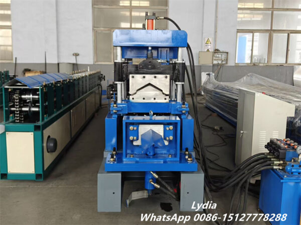 Double Ridge Cap11 Trapezoidal ridge produced by ridge cap roll forming machine