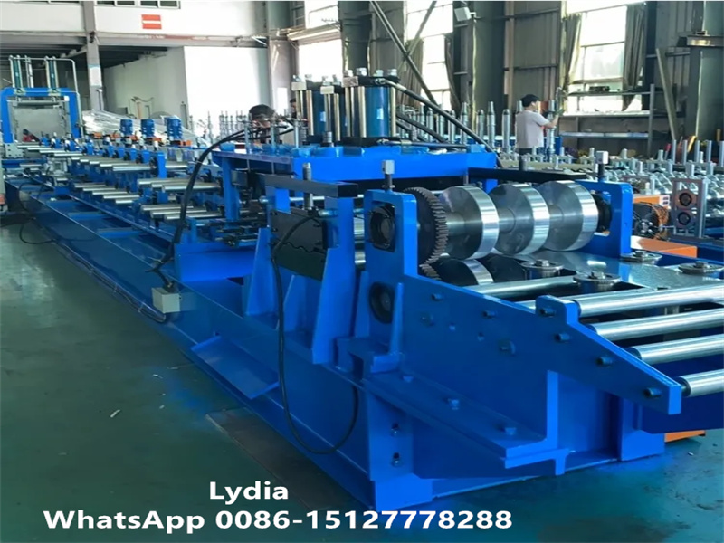 Eave struts roll forming machine production line overview