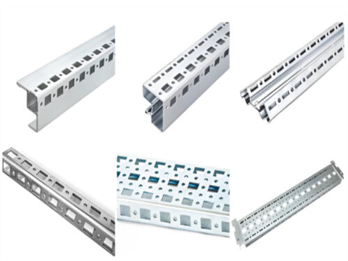 Zhongtuo Machinery Electrical Cabinet Frame Roll Forming Machine in production