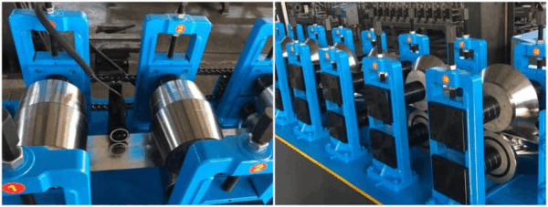 F5 Drip Edge Machine06 Zhongtuo Roof Drip Edge Roll Forming Machine FHA 90° and F5 Profile Roll Former
