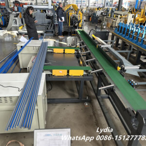 anti scratch run out table for light steel keel production line