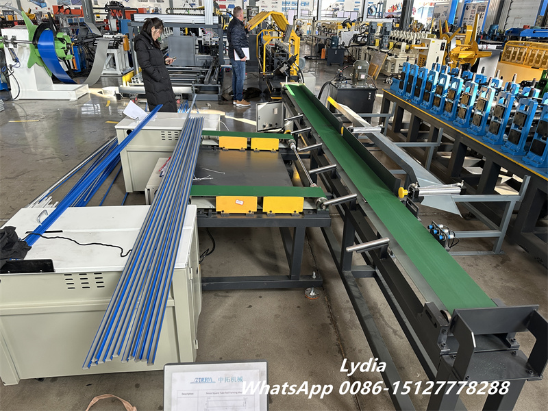anti scratch run out table for light steel keel production line