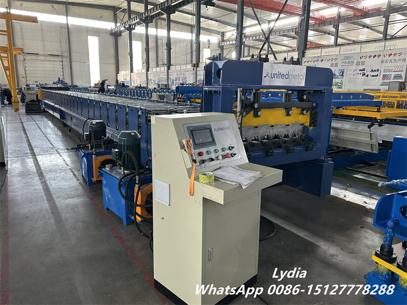 Roll forming rollers for 2 inch composite floor deck machine