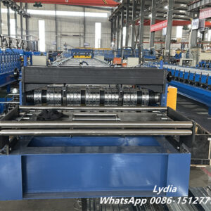 Floor Deck 10 Rolled-in embossments on composite floor deck for mechanical interlock with concrete