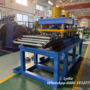Heavy CZ Purlin13 Hydraulic punching system of automatic C Z purlin roll former with flexible hole positioning