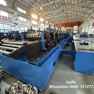 Heavy CZ Purlin23 Heavy duty C Z purlin roll forming machine for structural steel production with automatic C to Z changeover