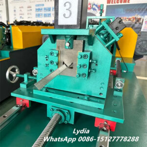 L angle wall angle corner Machine09 Wall angle and corner angle profiles produced by ZHONGTUO roll forming machine
