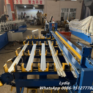 Metal Fence Plank 04 palisade fence post making machine
