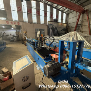 Metal Fence Plank 06 peach shape fence post roll forming machine