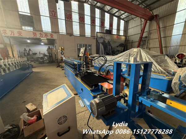 Metal Fence Plank 06 peach shape fence post roll forming machine