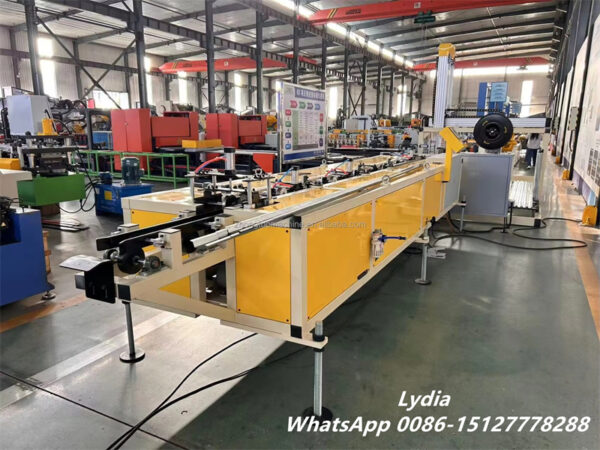 Metal Furring Channel06 Zhongtuo Metal Furring Channel Roll Forming Machine Omega Profile Roof Truss Machine