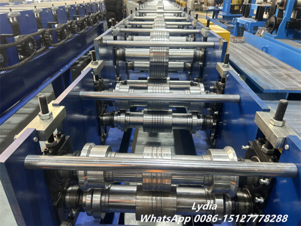 Rain Gutter Machine03 Zhongtuo Square Downspout Roll Forming Machine Automatic Gutter Pipe Machine