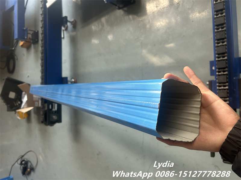 square rainwater downpipe roll forming machine factory line