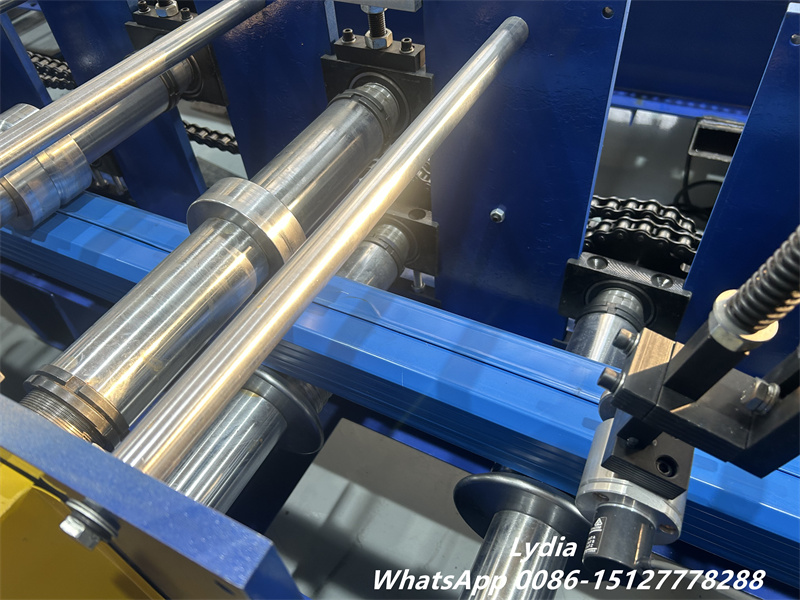 square downspout roll forming machine production line