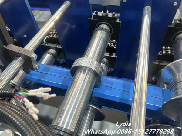 Rain Gutter Machine13 square downspout roll forming machine production line