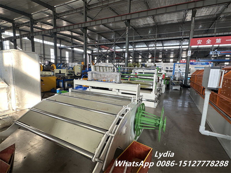 metal coil slitting line production line overview