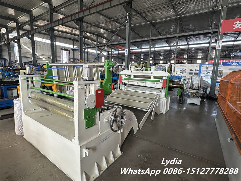 metal coil slitting line production line overview