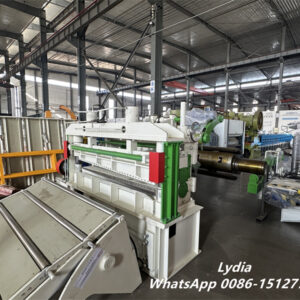 Slitting Line07 steel strip slitting and rewinding process