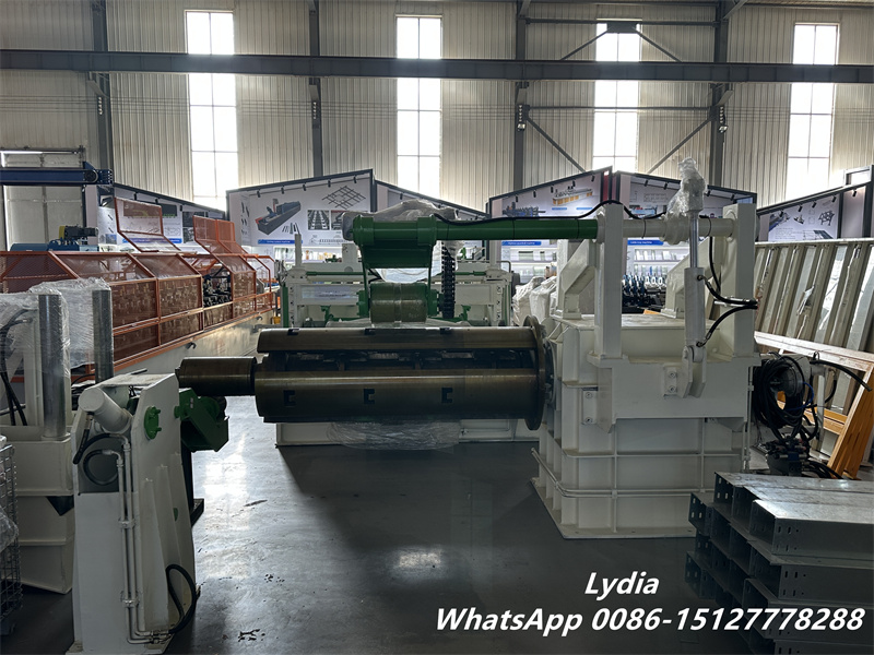 finished steel strips recoiling machine
