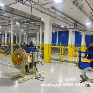 Slotted Deflection Track006 Zhongtuo Slotted Deflection Track Roll Forming Machine Studs and Tracks Slotted Track Roll Former Run in Canada