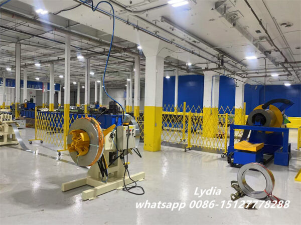 Slotted Deflection Track006 Zhongtuo Slotted Deflection Track Roll Forming Machine Studs and Tracks Slotted Track Roll Former Run in Canada