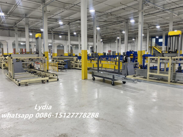 Slotted Deflection Track01 Zhongtuo Slotted Deflection Track Roll Forming Machine Studs and Tracks Slotted Track Roll Former Run in Canada