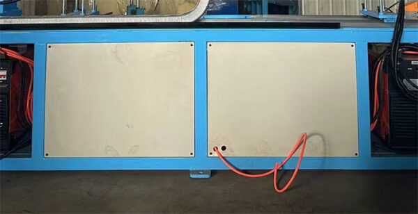 Square tube seam welding machine06 double sided welding square tube seam welding machine