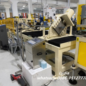 Track004 slotted deflection track roll forming machine