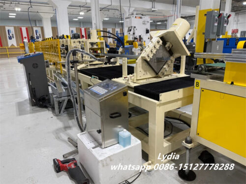 slotted deflection track roll forming machine