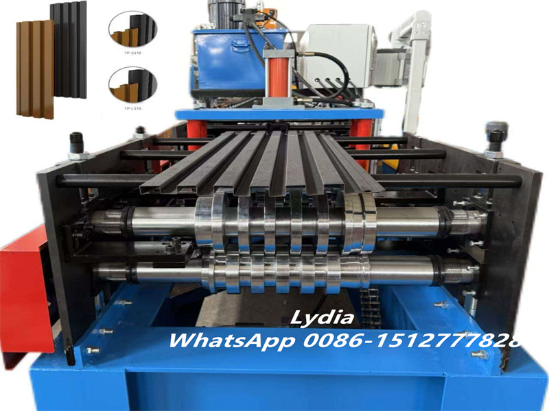 Liner and soffit panel roll forming machine full automatic production line