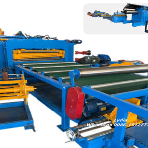 cut to Length03 metal steel aluminum PPGI slitting and cut to length line