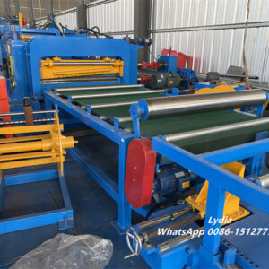 cut to Length09 metal steel aluminum PPGI slitting and cut to length line