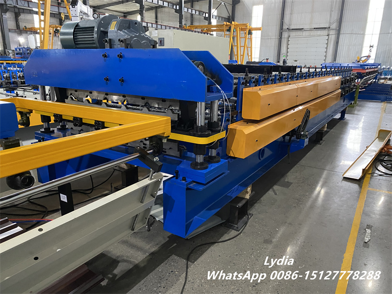 trapezoidal metal panel machine