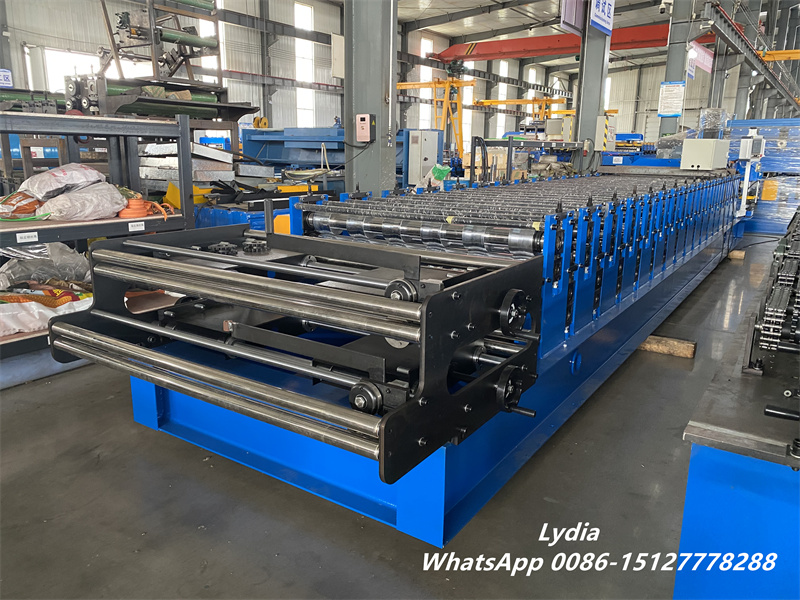 double layer panel forming machine