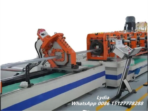 heavy duty C channel001 Zhongtuo Heavy Duty C Channel Roll Forming Machine for Steel Profiles