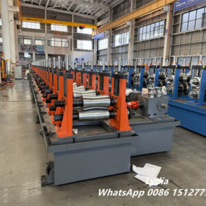 Cr12 rollers of heavy duty C channel roll forming machine
