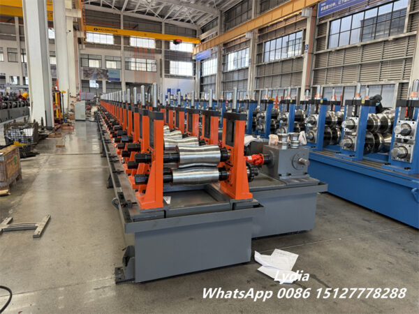 Cr12 rollers of heavy duty C channel roll forming machine