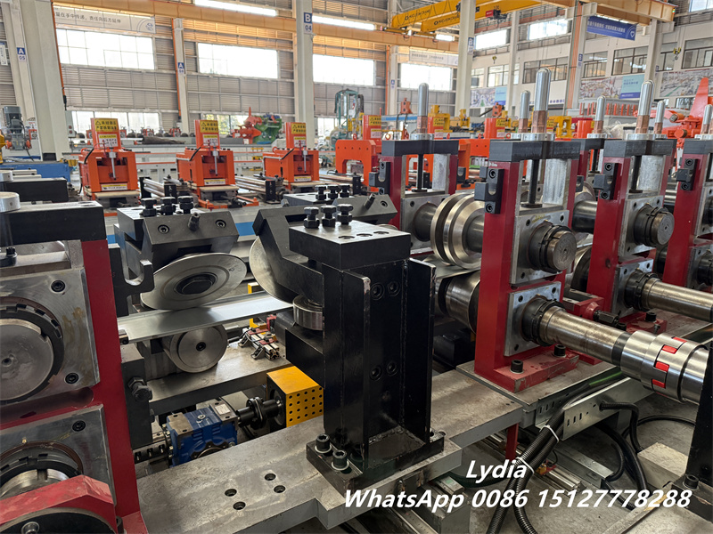 45# steel shaft structure of C channel roll forming machine