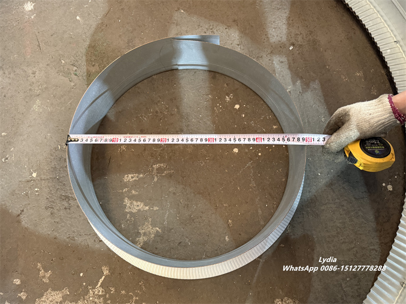 inner diameter steel coil edge protector ring finished product