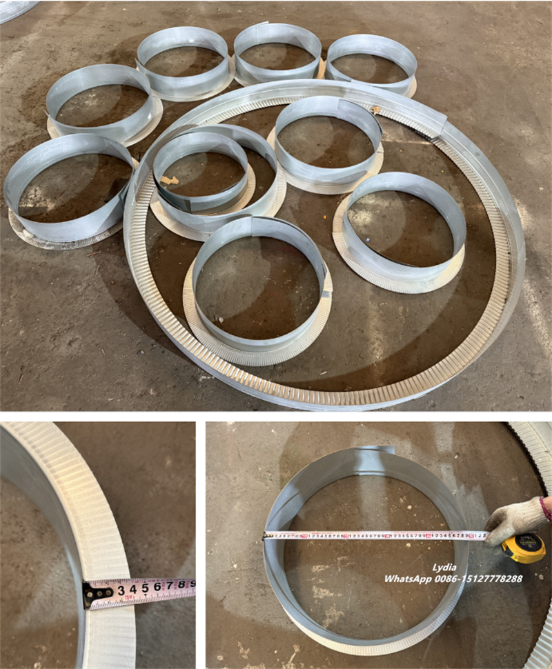 inner diameter steel coil edge protector ring finished product
