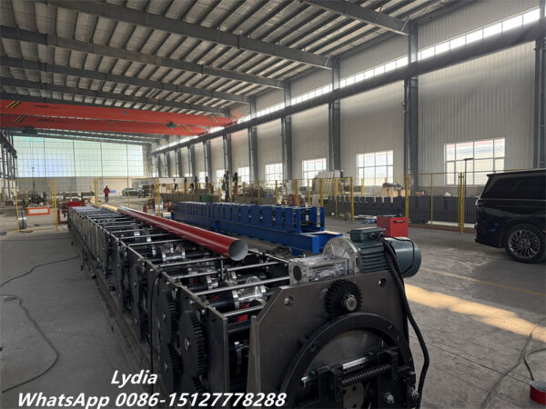 round downpipe roll forming machine structure