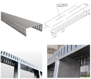 slotted deflection track roll forming machine