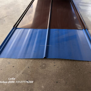 5v Metal Roof Panel 05 hydraulic cutting system of 5V metal roof machine