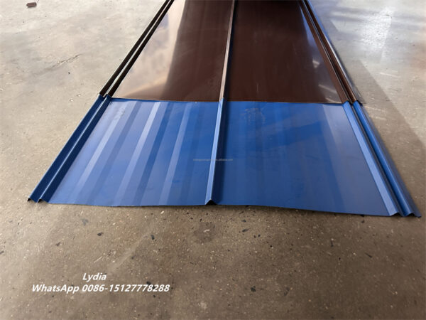 5v Metal Roof Panel 05 hydraulic cutting system of 5V metal roof machine