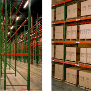 Box Beam Making Machine04 finished warehouse racking box beam product